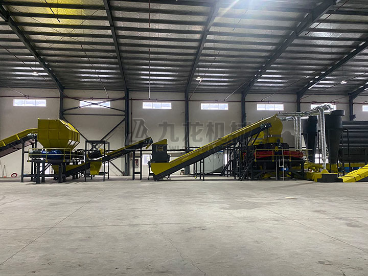 干法廢紙制漿生產線